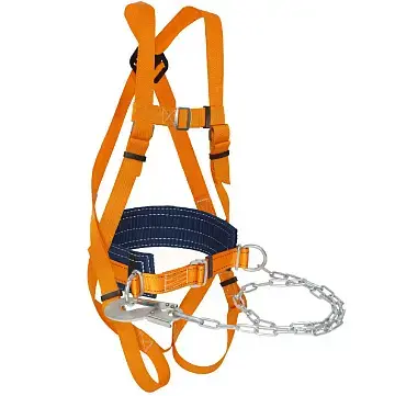 Удерживающая система с наплеч.и набед.лямками и стропом из цепи УС 2 ГЖ Удерживающая система с наплеч.и набед.лямками и стропом из цепи УС 2 ГЖ