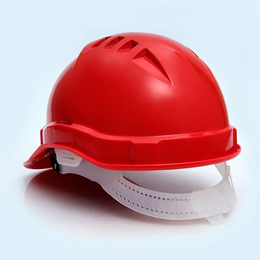 Каска защитная "ЕВРОПА" красная