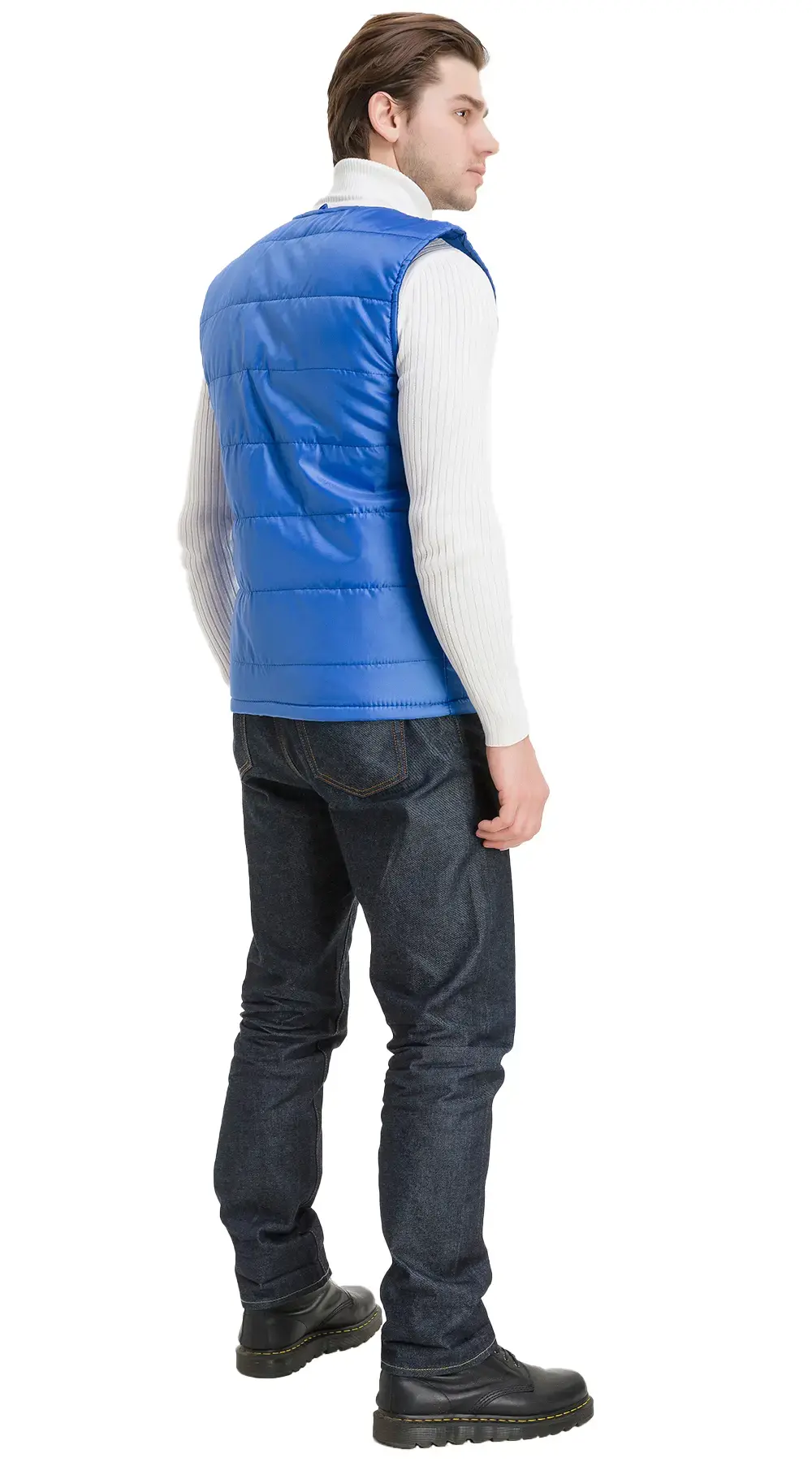 Жилет рабочий мужской утепленный зимний RONTA JT1005 васильковый