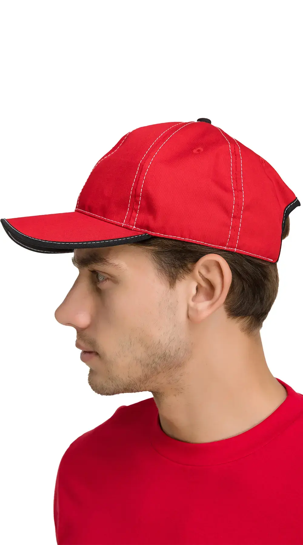 Кепка RONTA KP012 красная, черная