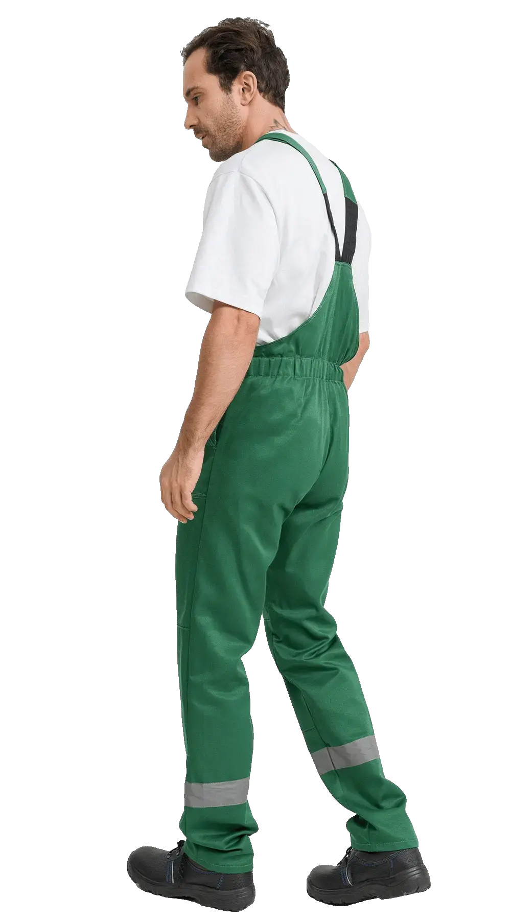 Полукомбинезон рабочий мужской летний RONTA PL504 зеленый