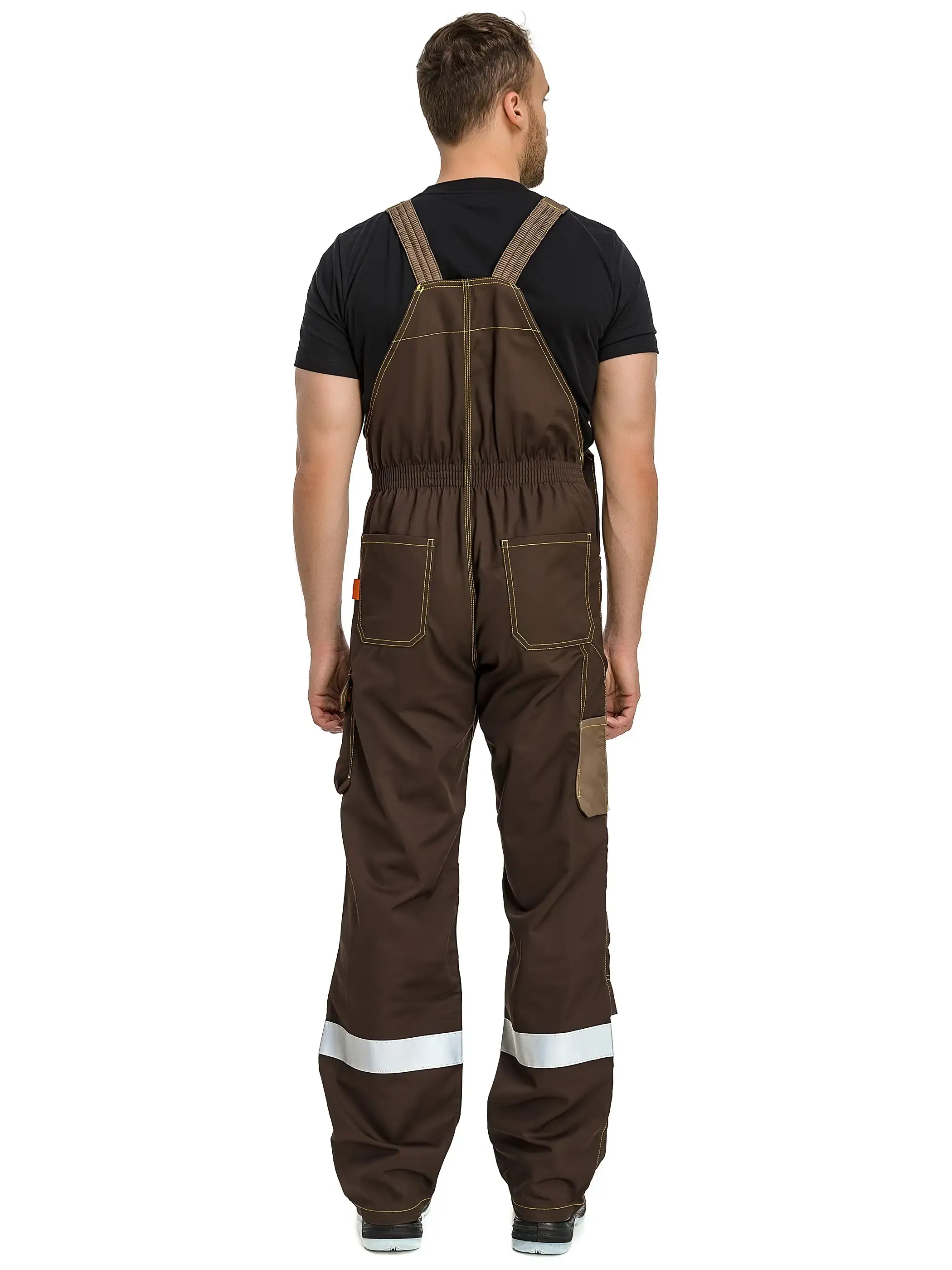 Полукомбинезон мужской летний Техноавиа "Бавария" коричневый, светло-коричневый