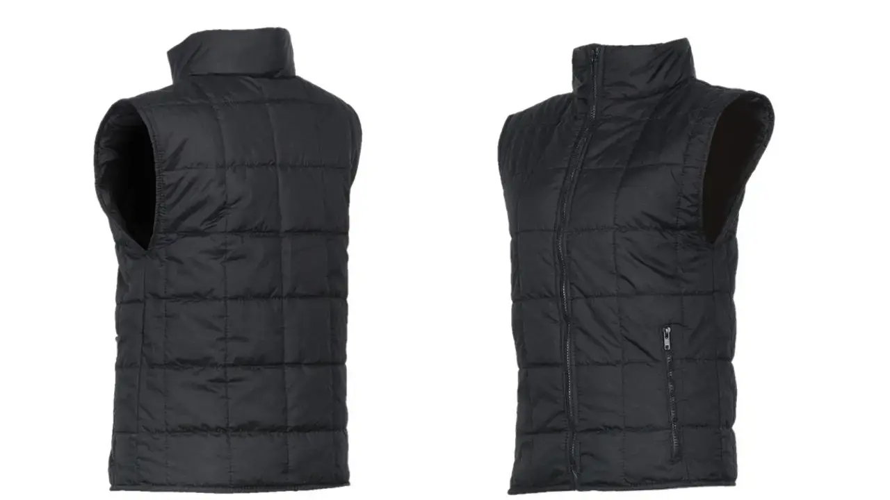 Жилет рабочий мужской утепленный зимний RONTA JT1008 черный