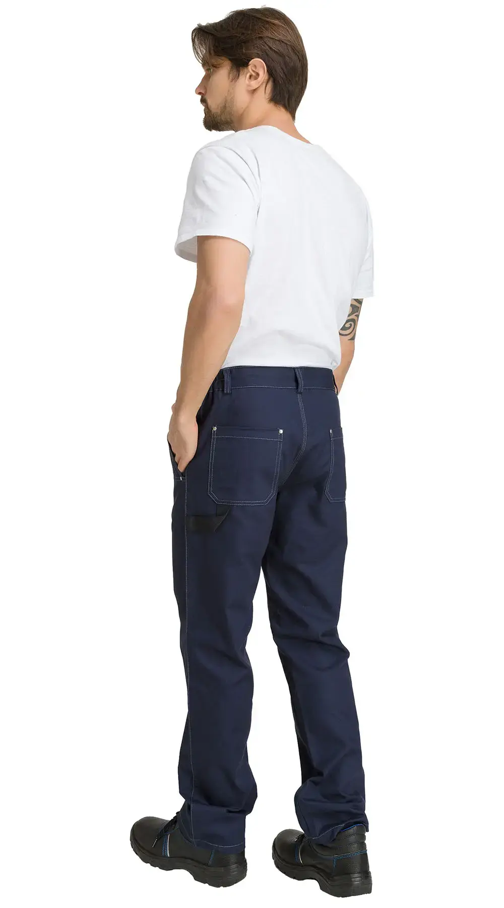 Костюм рабочий мужской летний RONTA KS201 с брюками синий