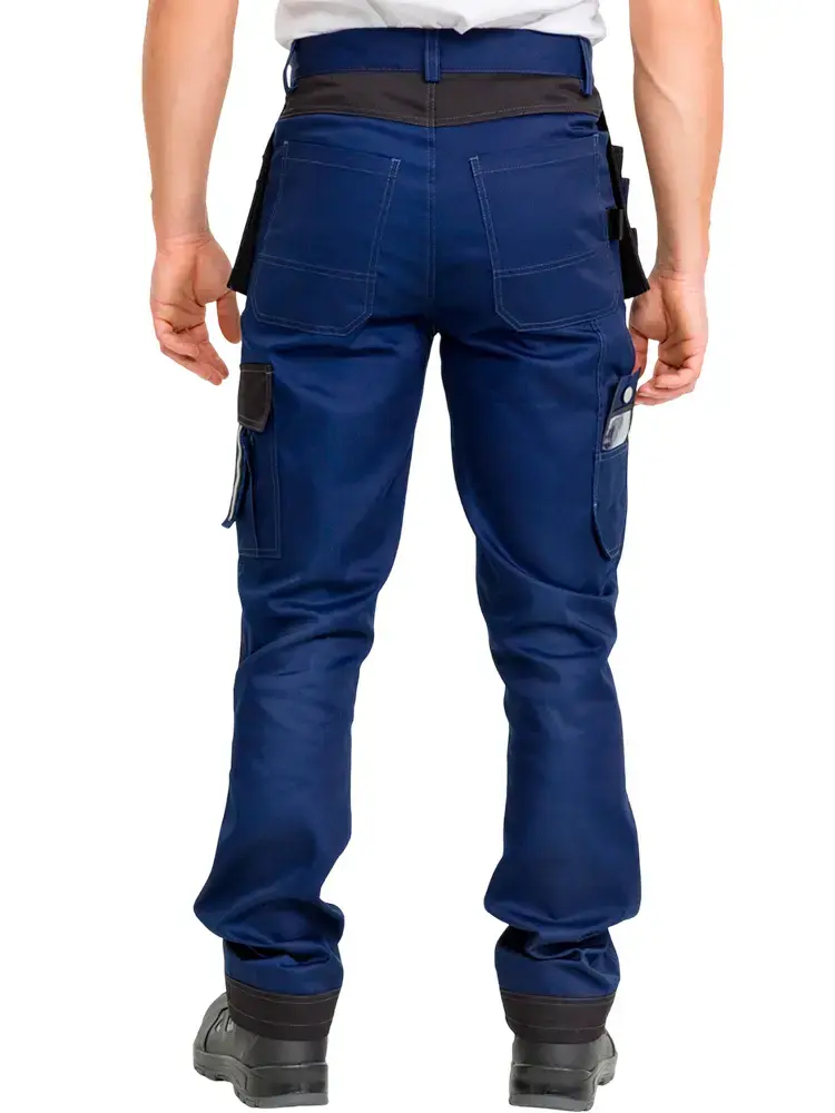 Брюки рабочие мужские летние RONTA BR204 темно-синие, черные