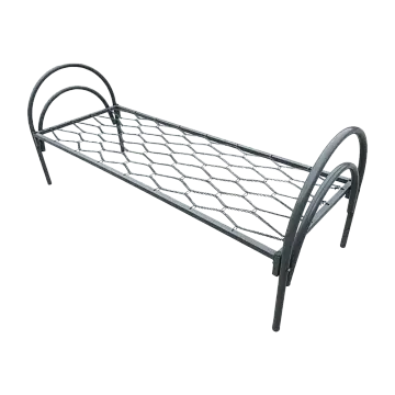 Кровать металлическая одноярусная 