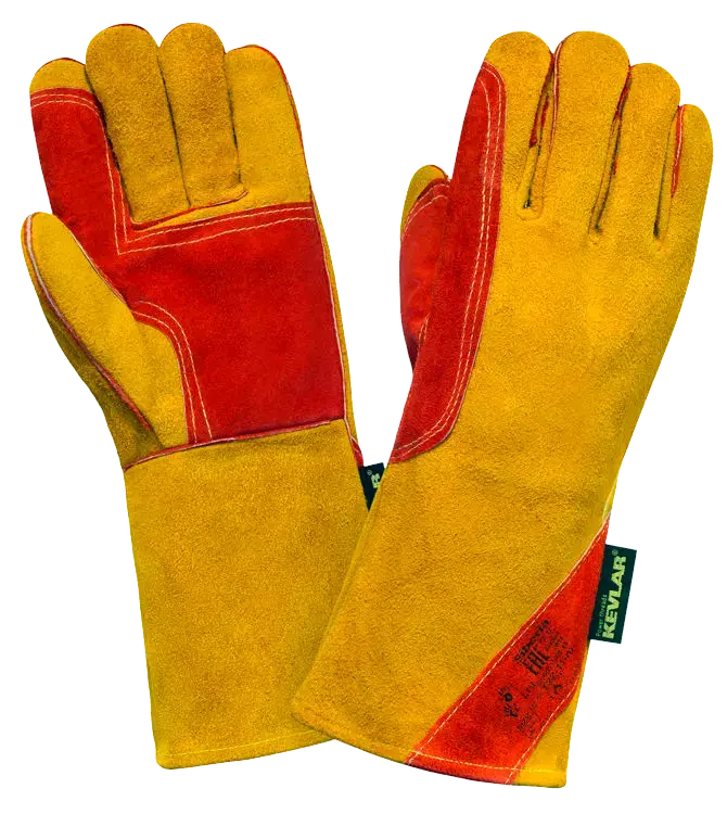 Краги Сибирь Люкс, особо прочные, иск. мех, 35 см, 1/60