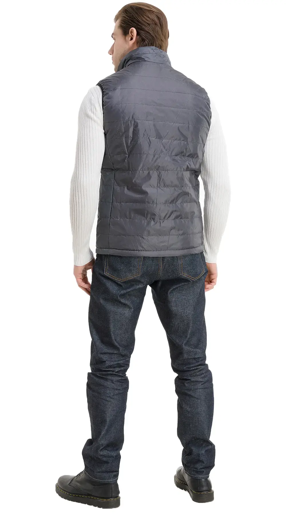 Жилет рабочий мужской утепленный зимний RONTA JT1001 серый