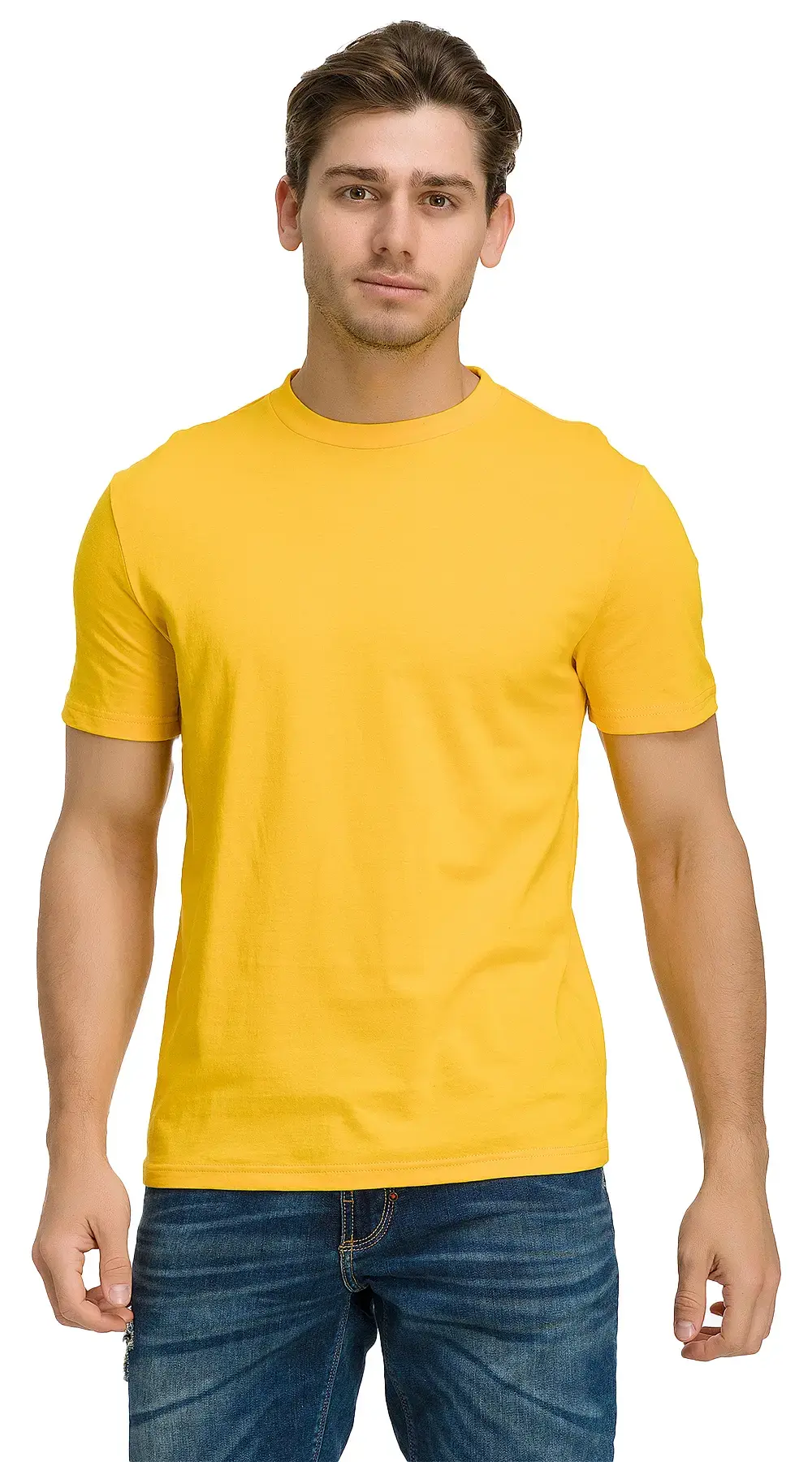 Футболка мужская RONTA FUT001 желтая