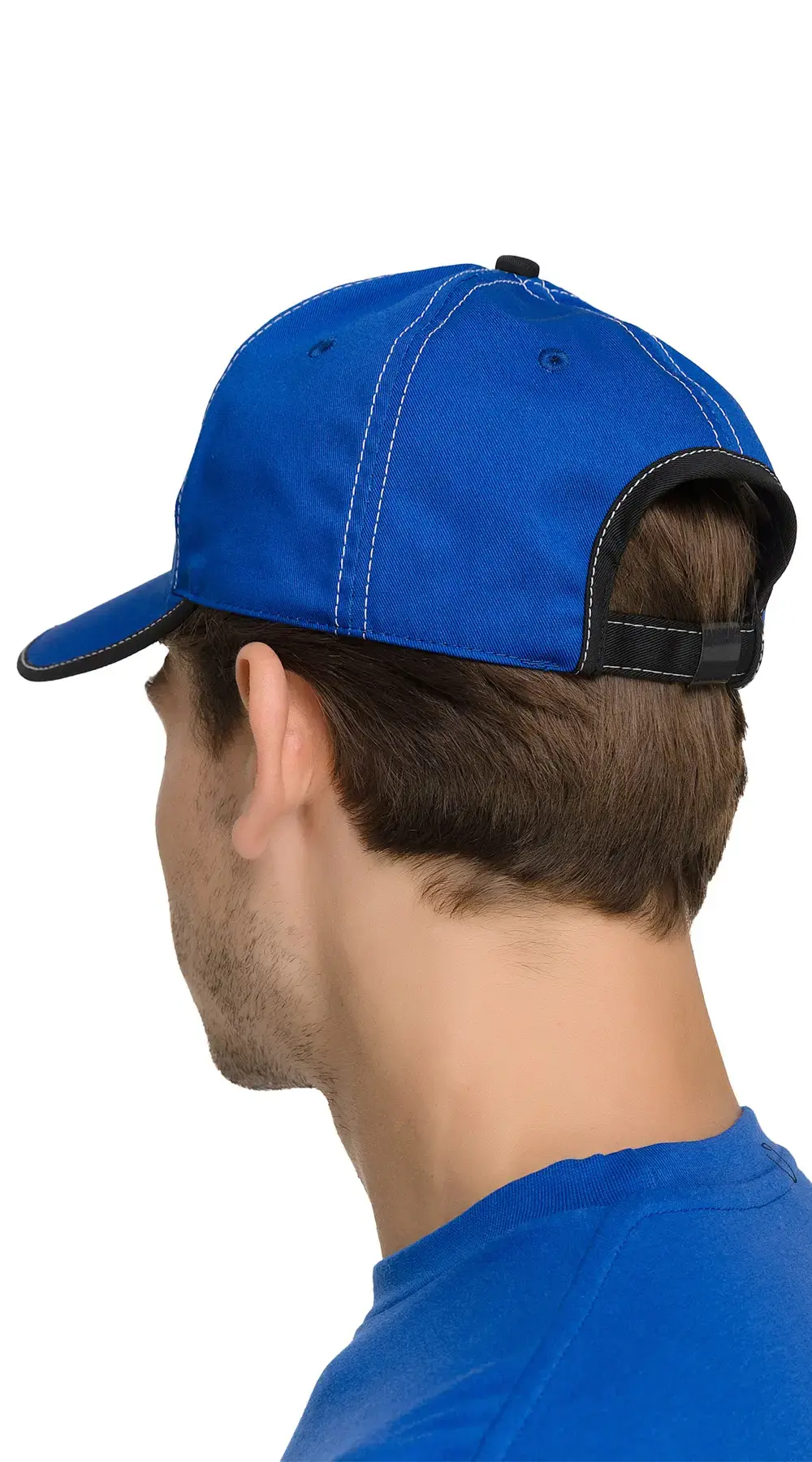 Кепка RONTA KP010 васильковая, черная