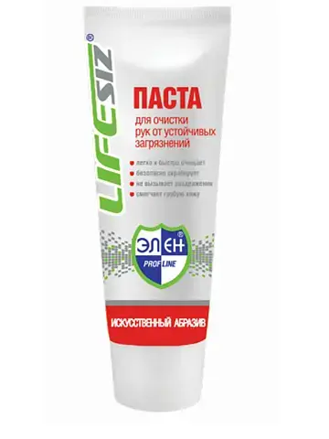 Паста очищающая для мытья сильнозагрязненных рук "Элен"