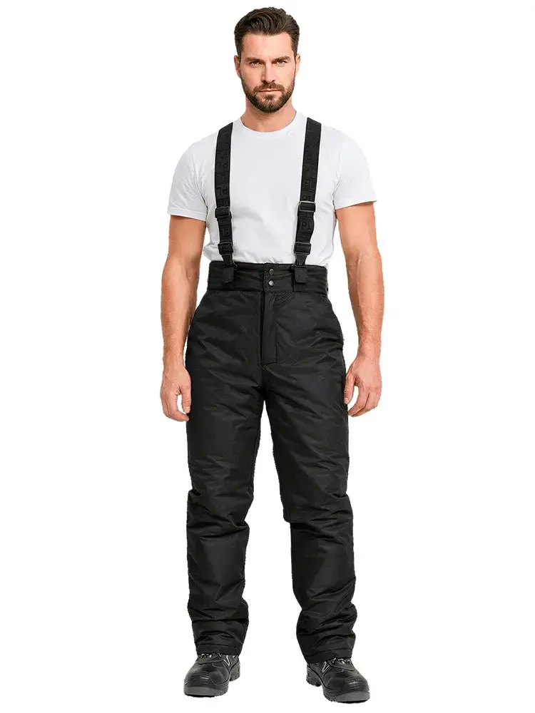 Брюки рабочие мужские утепленные RONTA BR930 MEMBRANE черные