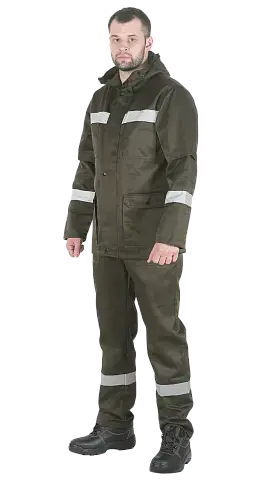 Костюм рабочий мужской летний RONTA KS285 темно-зеленый Костюм рабочий мужской летний RONTA KS285 темно-зеленый