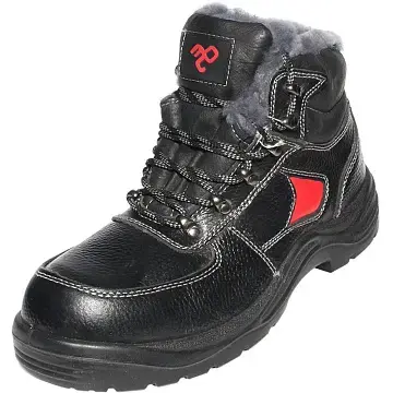 Ботинки "Профессионал-22РНМ" ПУ/Р нат. мех с КП