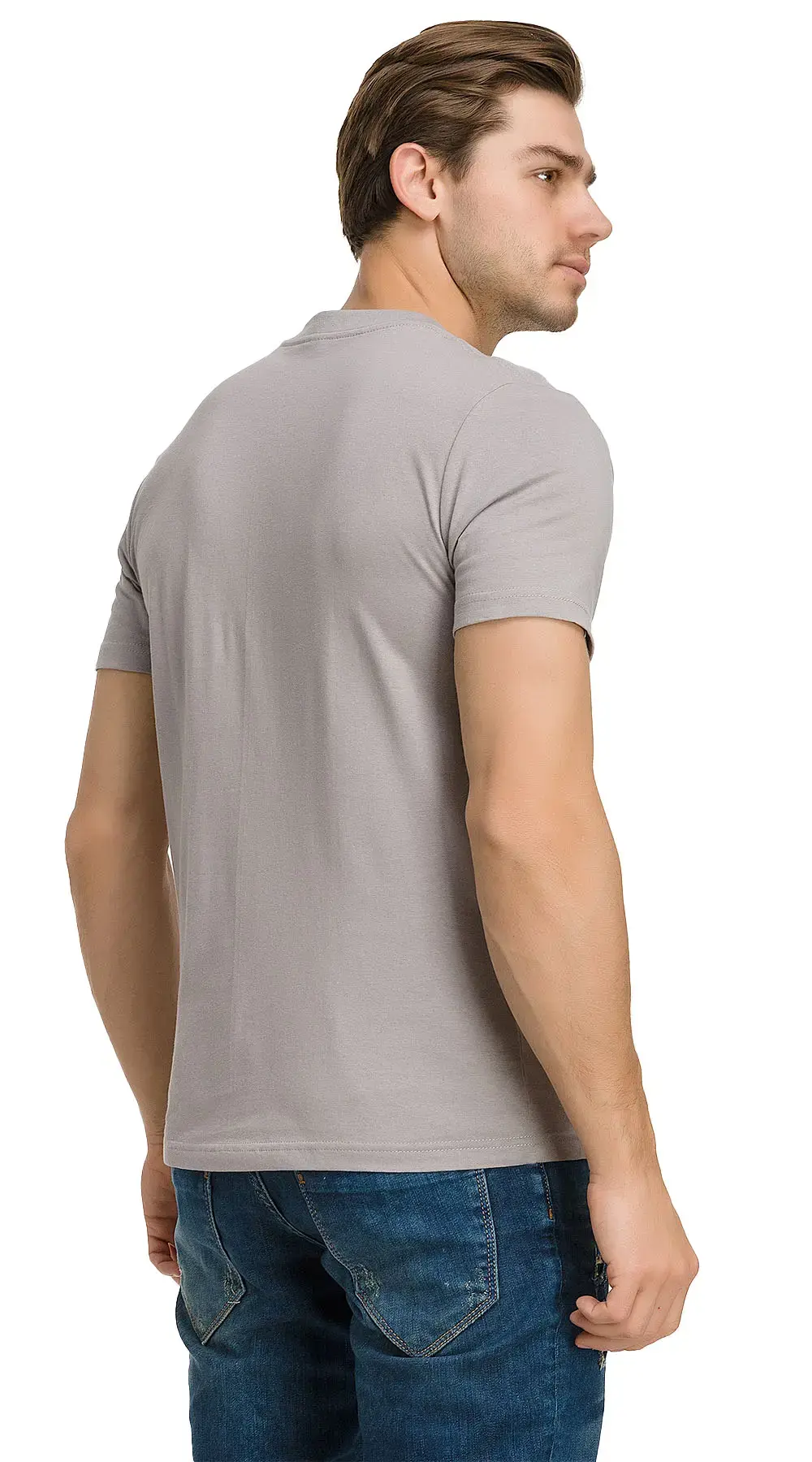 Футболка мужская RONTA FUT001 серая