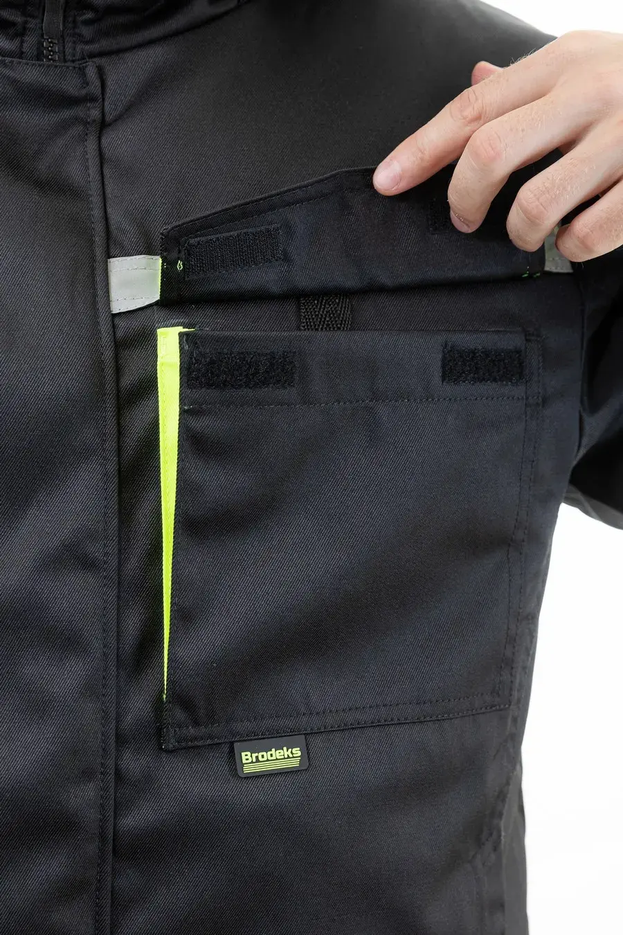 Зимний рабочий костюм BRODEKS KW 601, черный