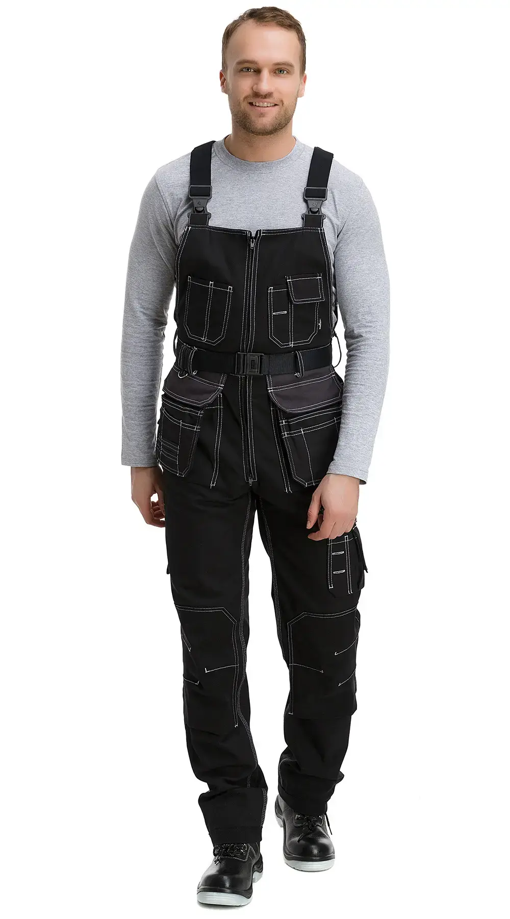 Полукомбинезон мужской летний Техноавиа "Стокгольм" черный