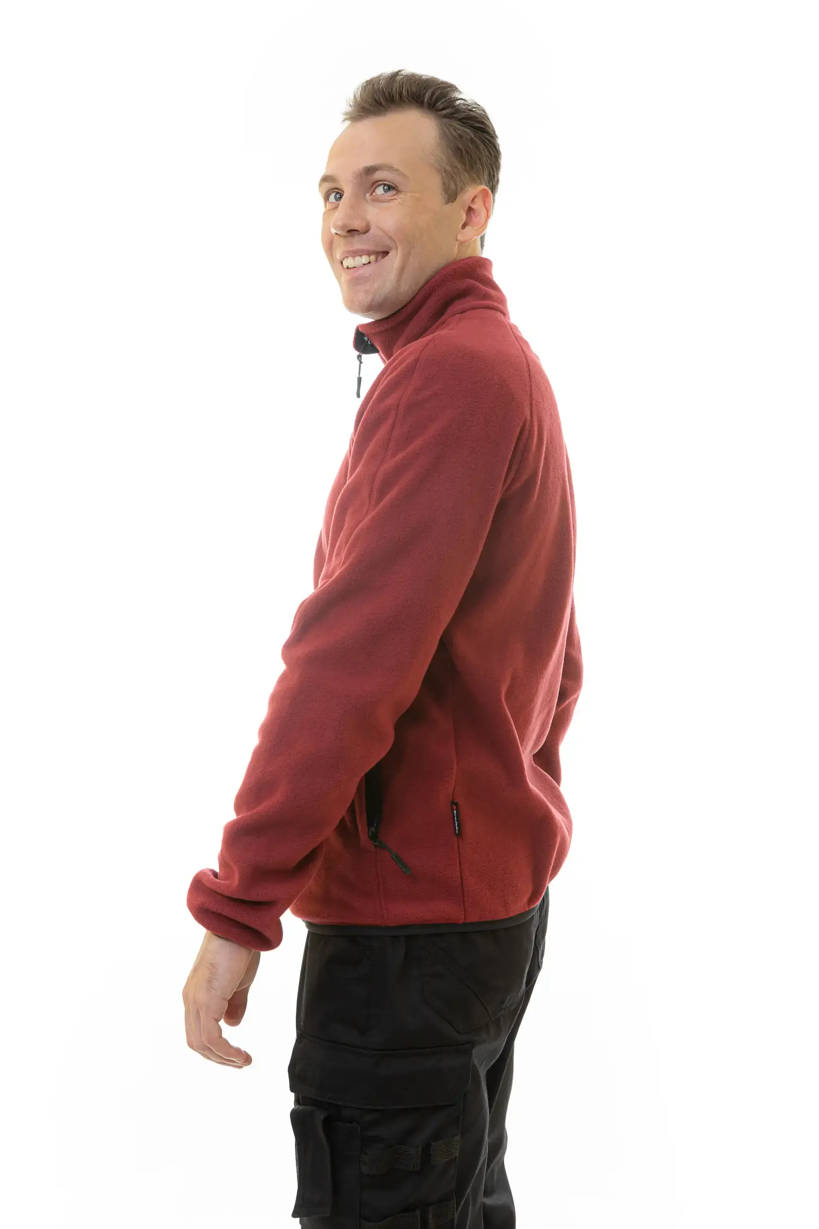 Толстовка флисовая BRODEKS KS211, бордо Толстовка флисовая BRODEKS KS211, бордо