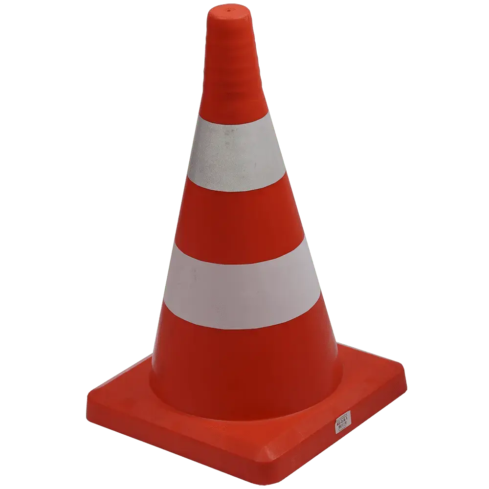 Конус сигнальный с 2-мя СОП мягкий