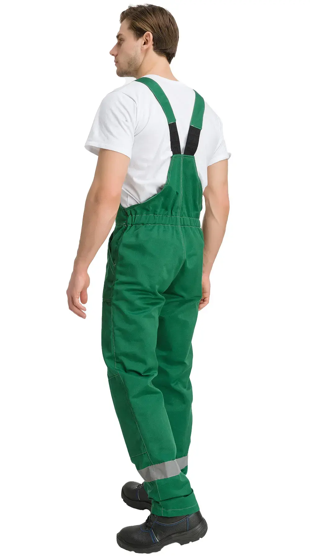 Полукомбинезон рабочий мужской летний RONTA PL504 зеленый