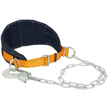 Удерживающая система с уширенным кушаком и стропом из цепи УС 1 Г ук