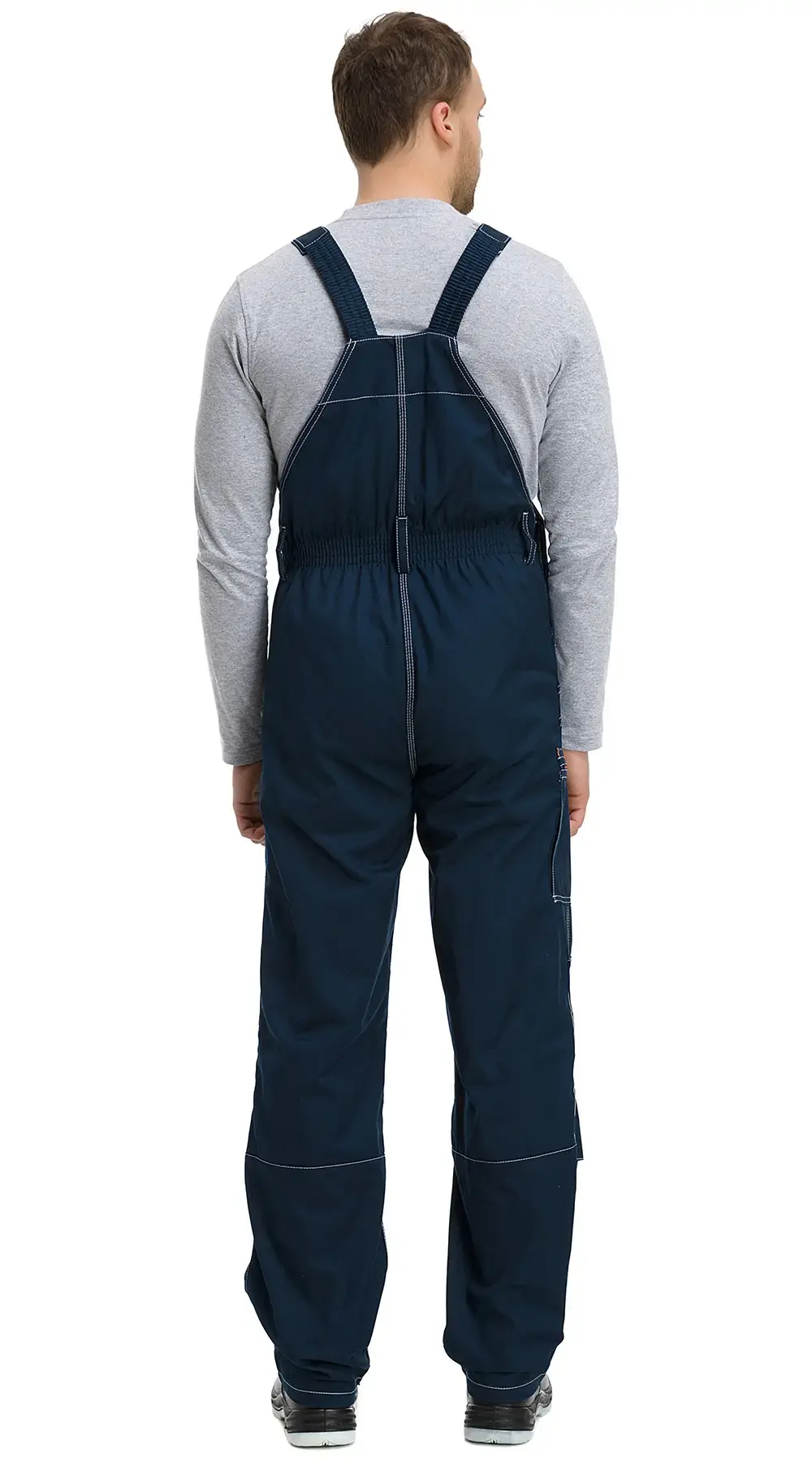 Полукомбинезон мужской летний Техноавиа "Скаймастер" темно-синий, оранжевый