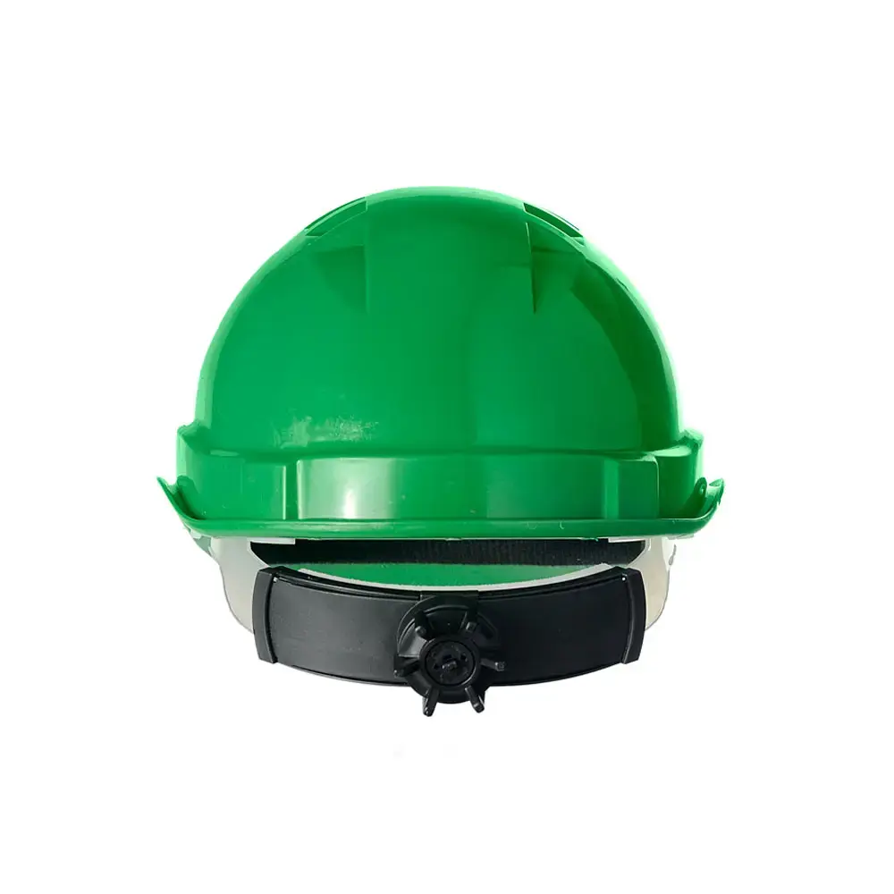 Каска защитная "ЕВРОПА-ЛЮКС" зеленая