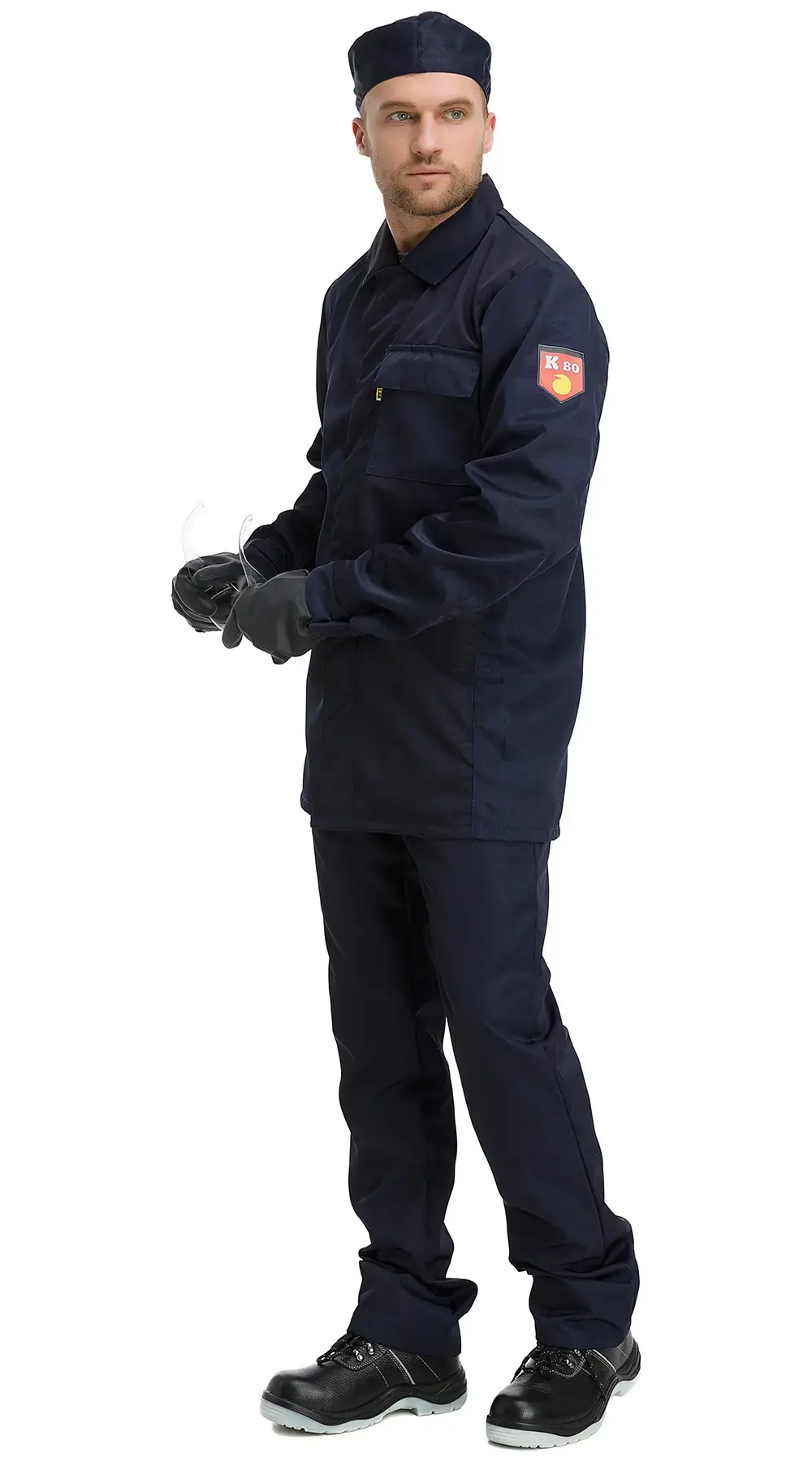 Костюм рабочий мужской кислотостойкий RONTA KS111 темно-синий
