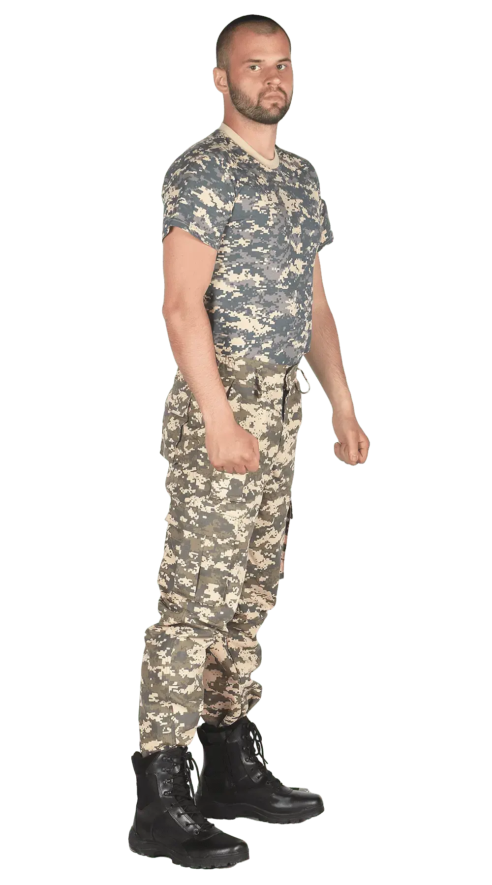 Брюки на резинке (аккупат)