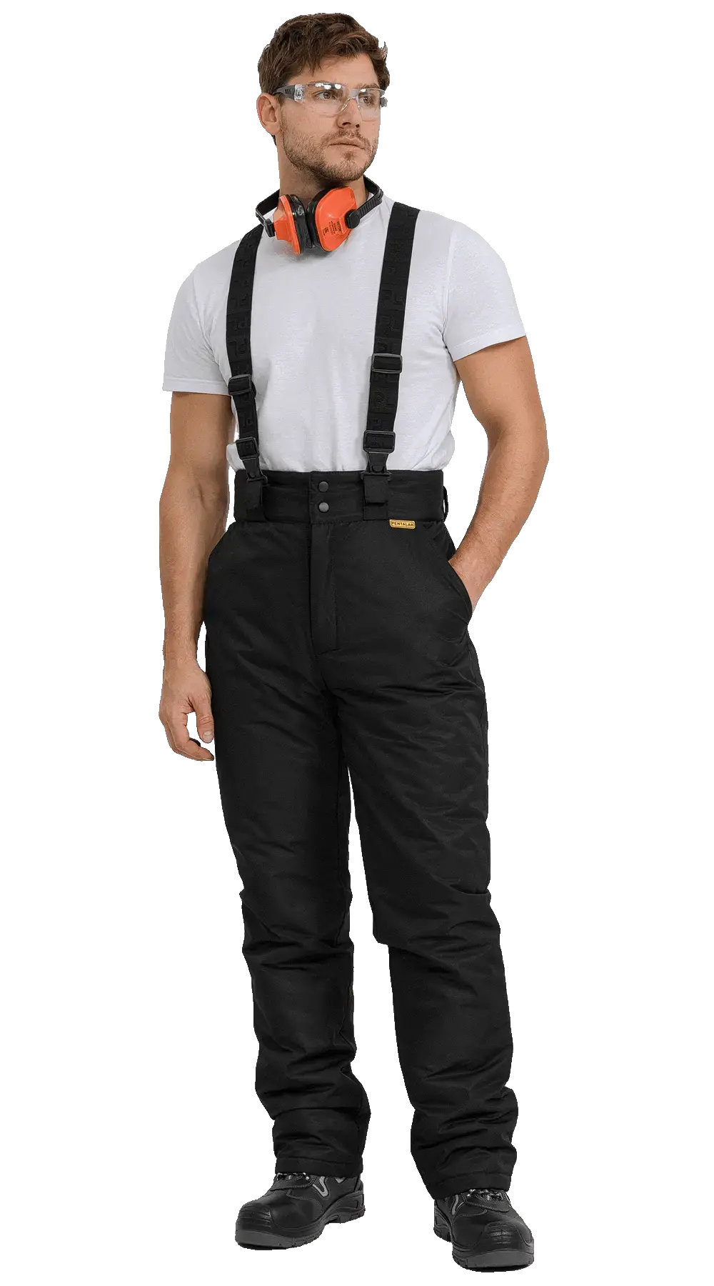 Брюки рабочие мужские утепленные RONTA BR930 MEMBRANE черные