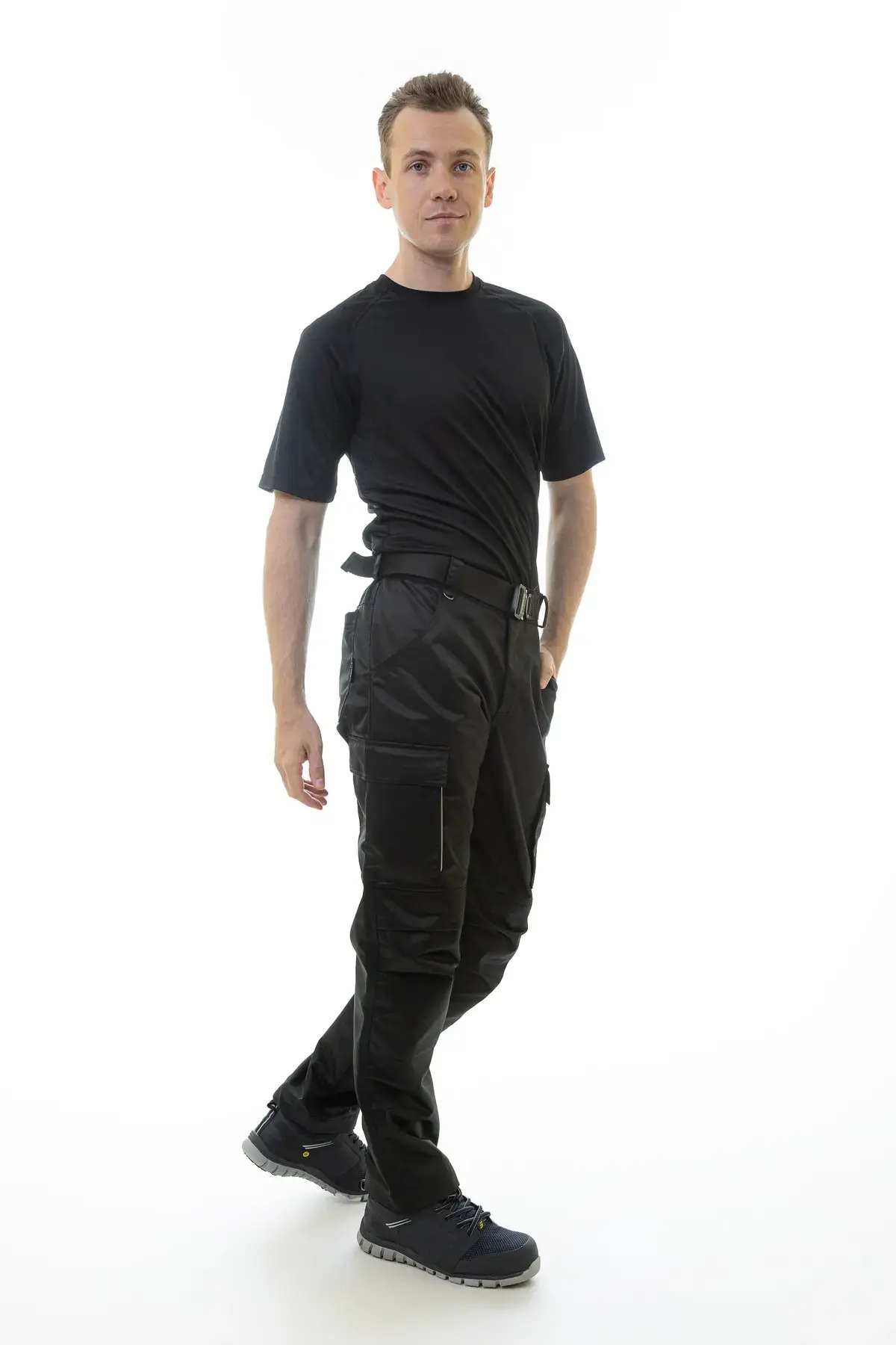 Брюки мужские летние BRODEKS KS303, черный