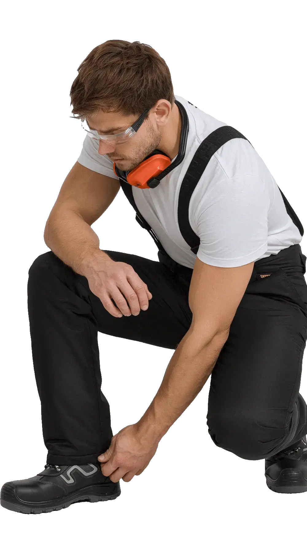 Брюки рабочие мужские утепленные RONTA BR930 MEMBRANE черные