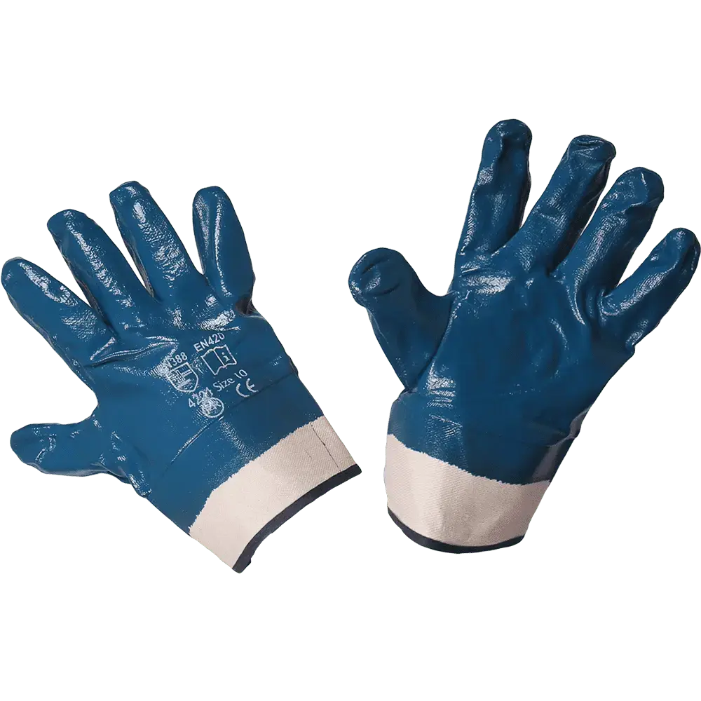 Перчатки нитрил. обливные манжет-крага