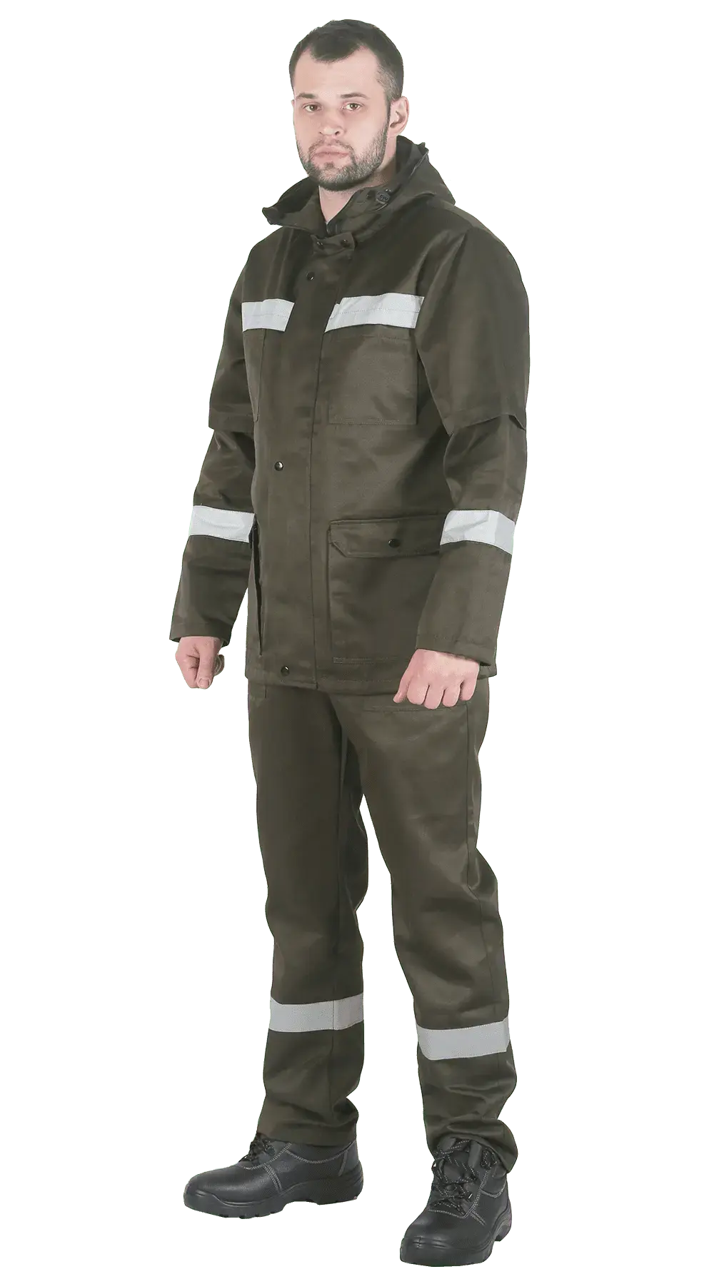 Костюм рабочий мужской летний RONTA KS285 темно-зеленый