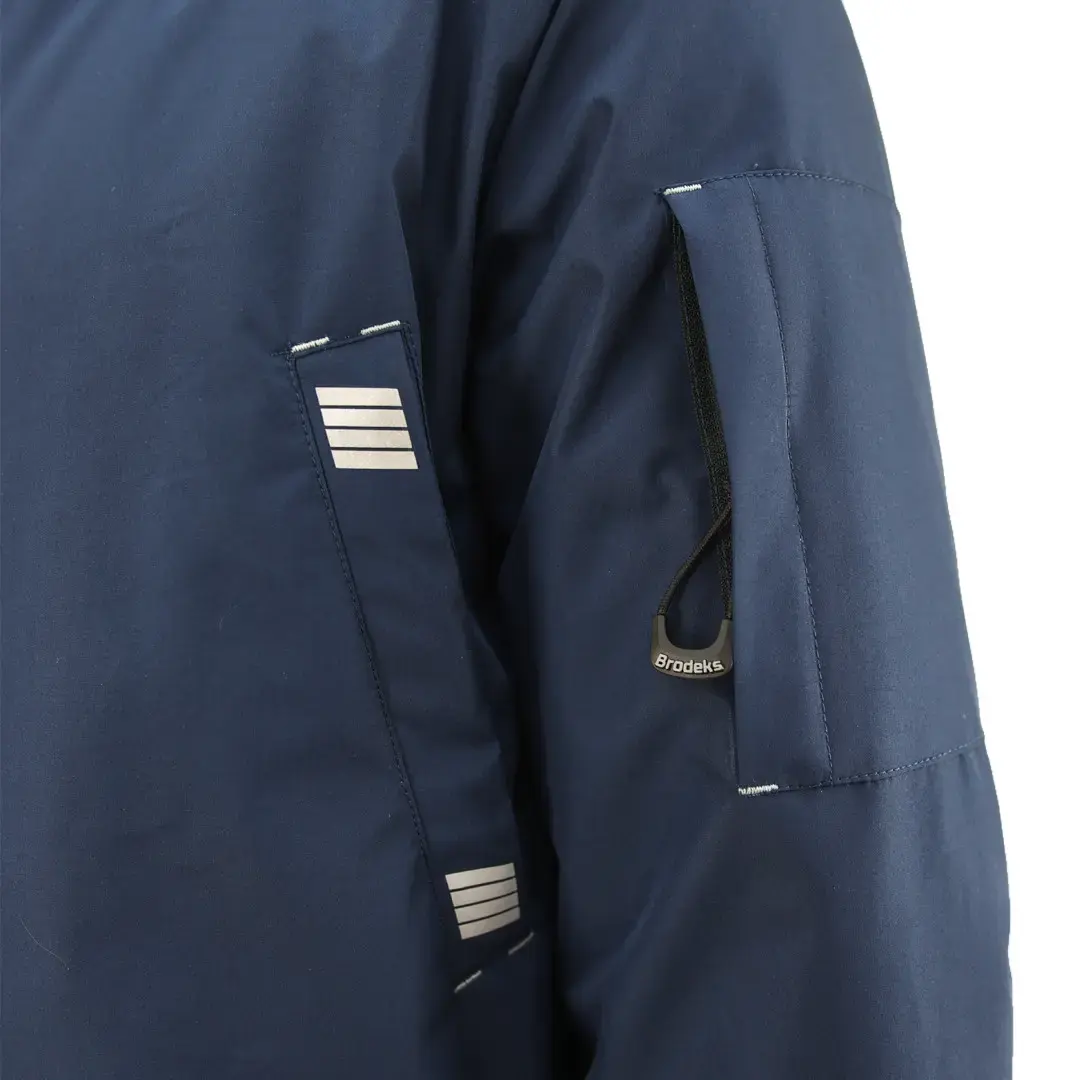 Зимняя куртка-парка BRODEKS KW204, синий 