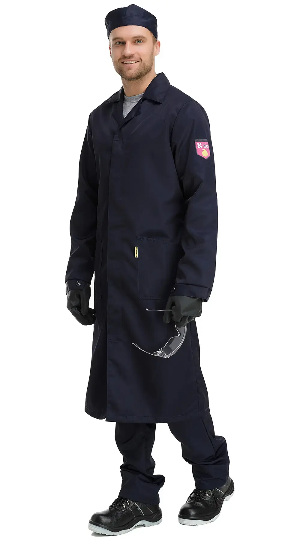 Халат кислотостойкий рабочий мужской летний RONTA HL220 