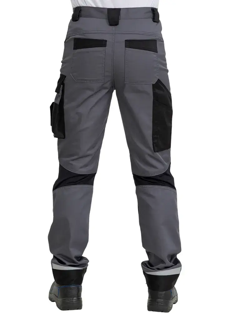 Брюки рабочие мужские летние RONTA BR209 темно-серые, черные
