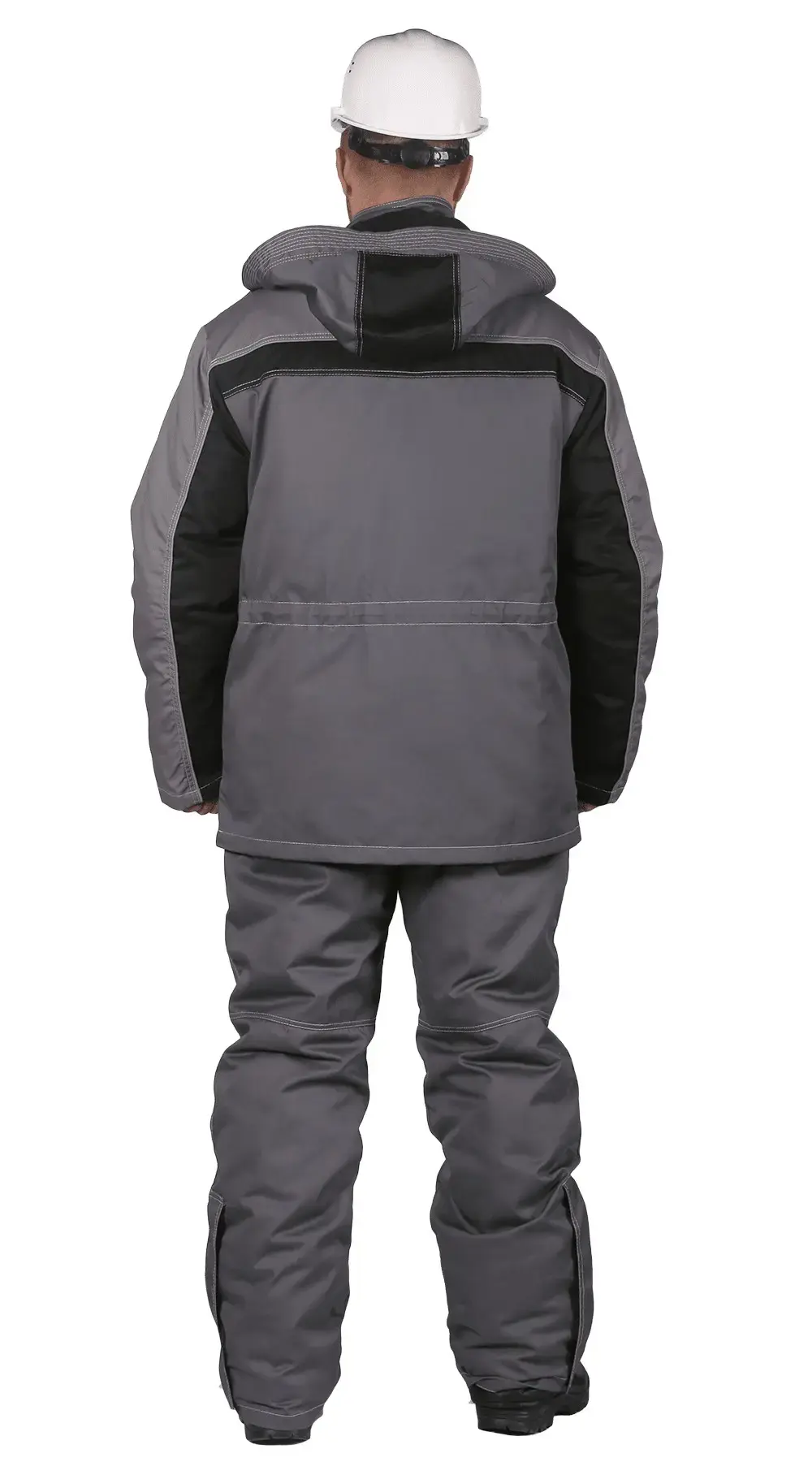 Куртка рабочая мужская зимняя утепленная RONTA KR581 темно-серая, светло-серая, черная