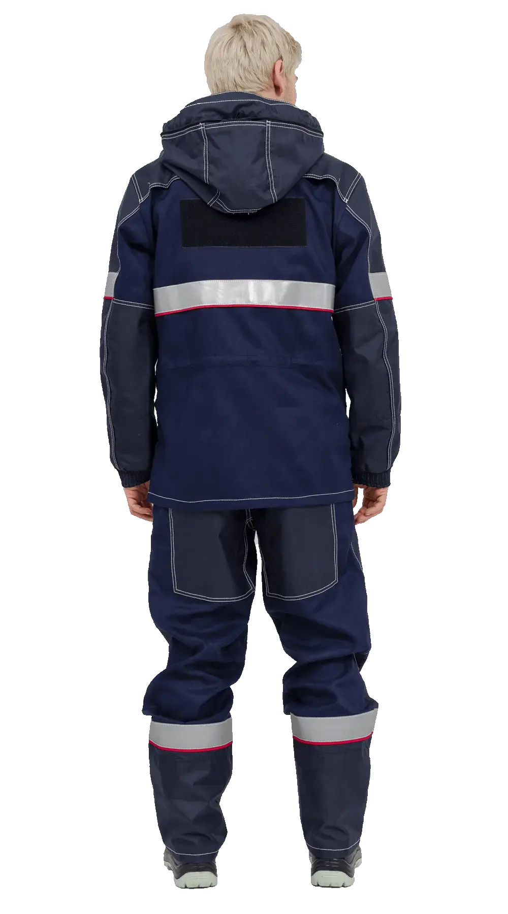 Костюм нефтяника мужской летний RONTA KS416 с полукомбинезоном темно-синий