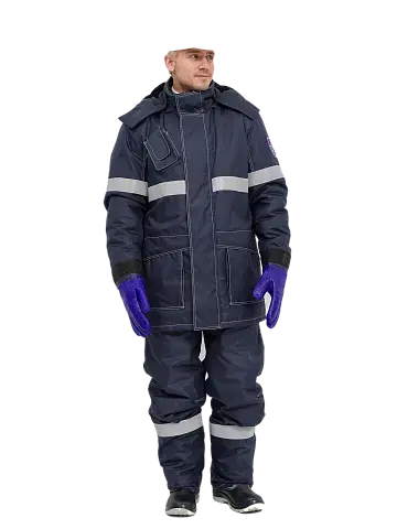 Костюм нефтяника рабочий утепленный защитный RONTA KS397 Нефть-Антистат FR