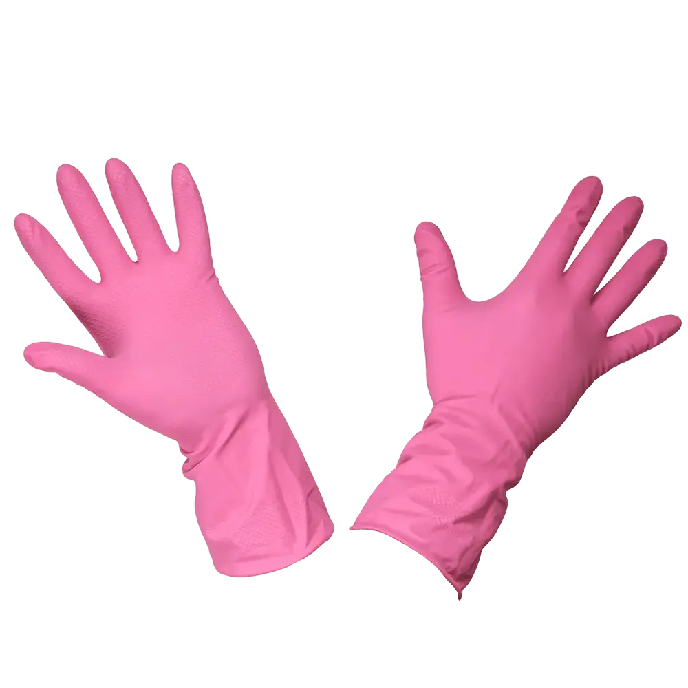 Перчатки "Лотос" хозяйственные резиновые