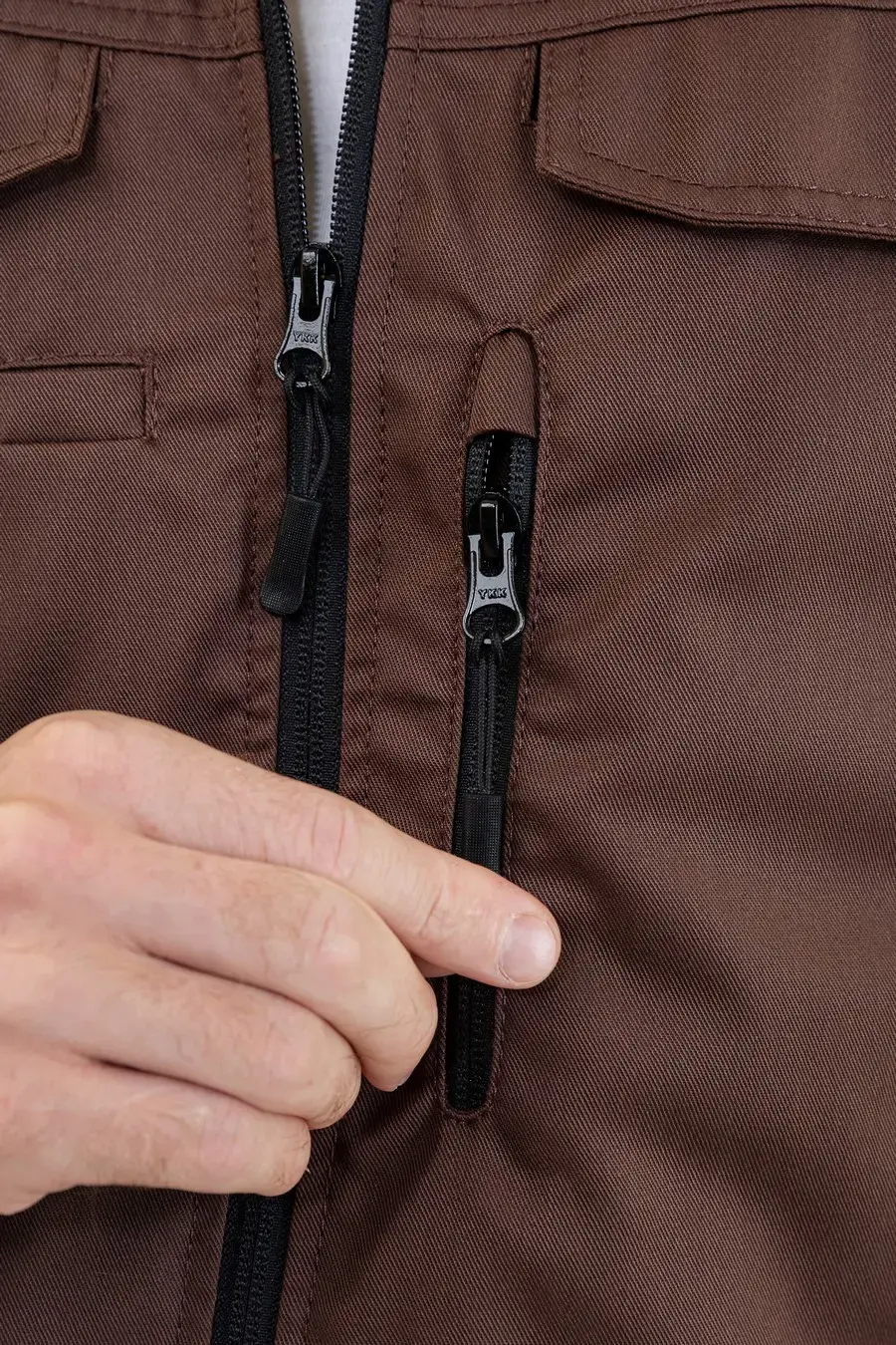 Куртка BRODEKS KS202, коричневый/черный