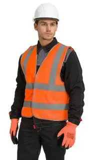 Жилет "Гард" сигнальный (оранжевый) Жилет "Гард" сигнальный (оранжевый)