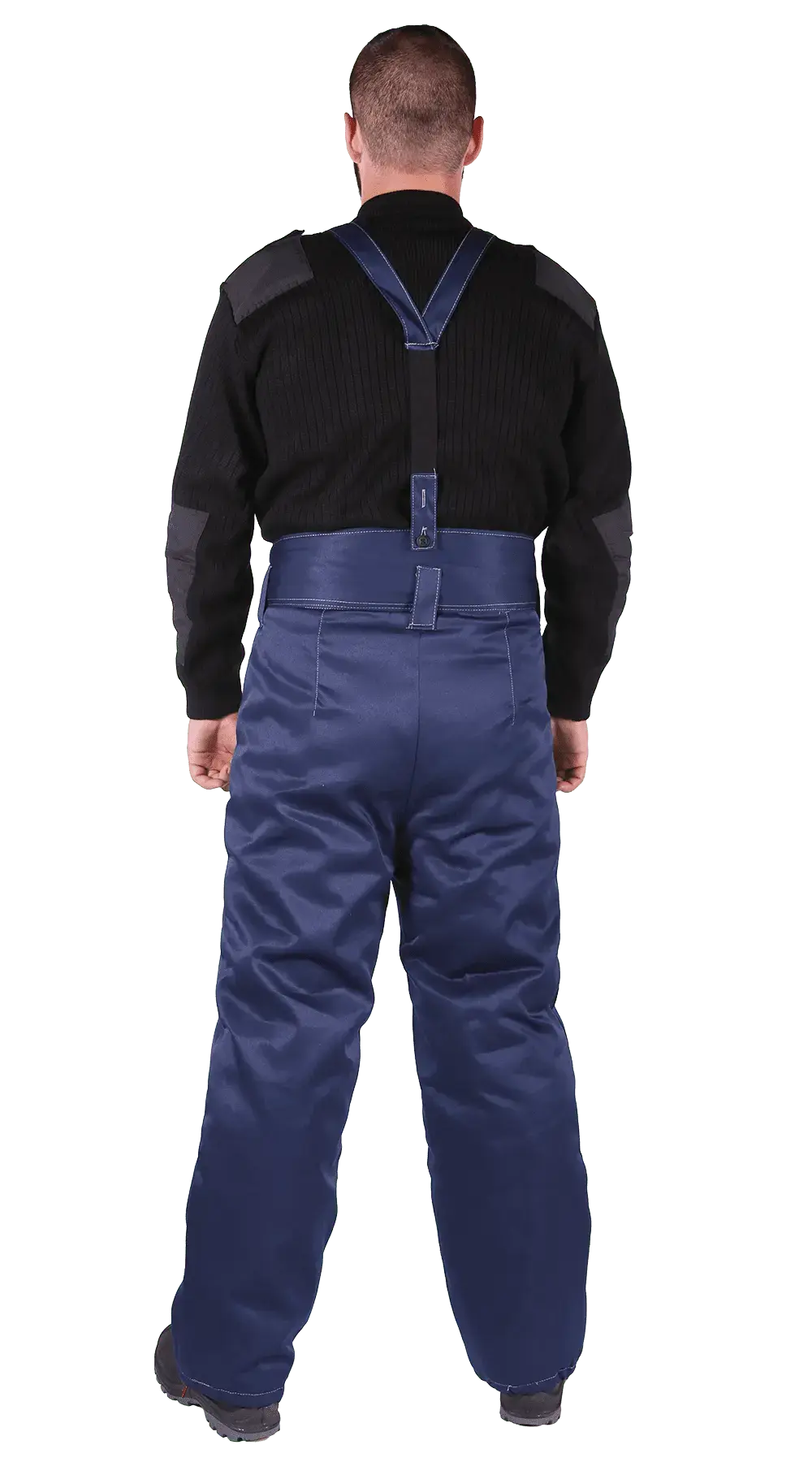 Костюм рабочий мужской утепленный зимний RONTA KS915 темно-синий, васильковый