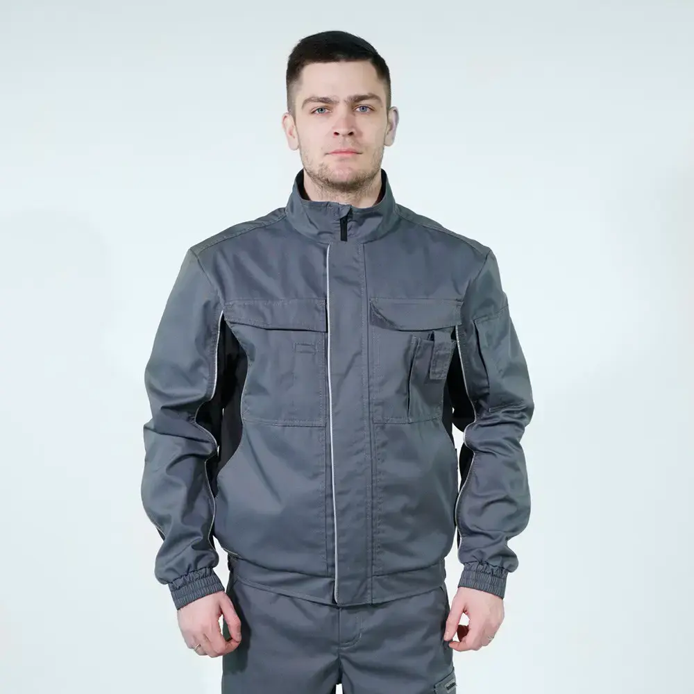 Куртка BRODEKS KS 201 P, серый (с карманом для рации)