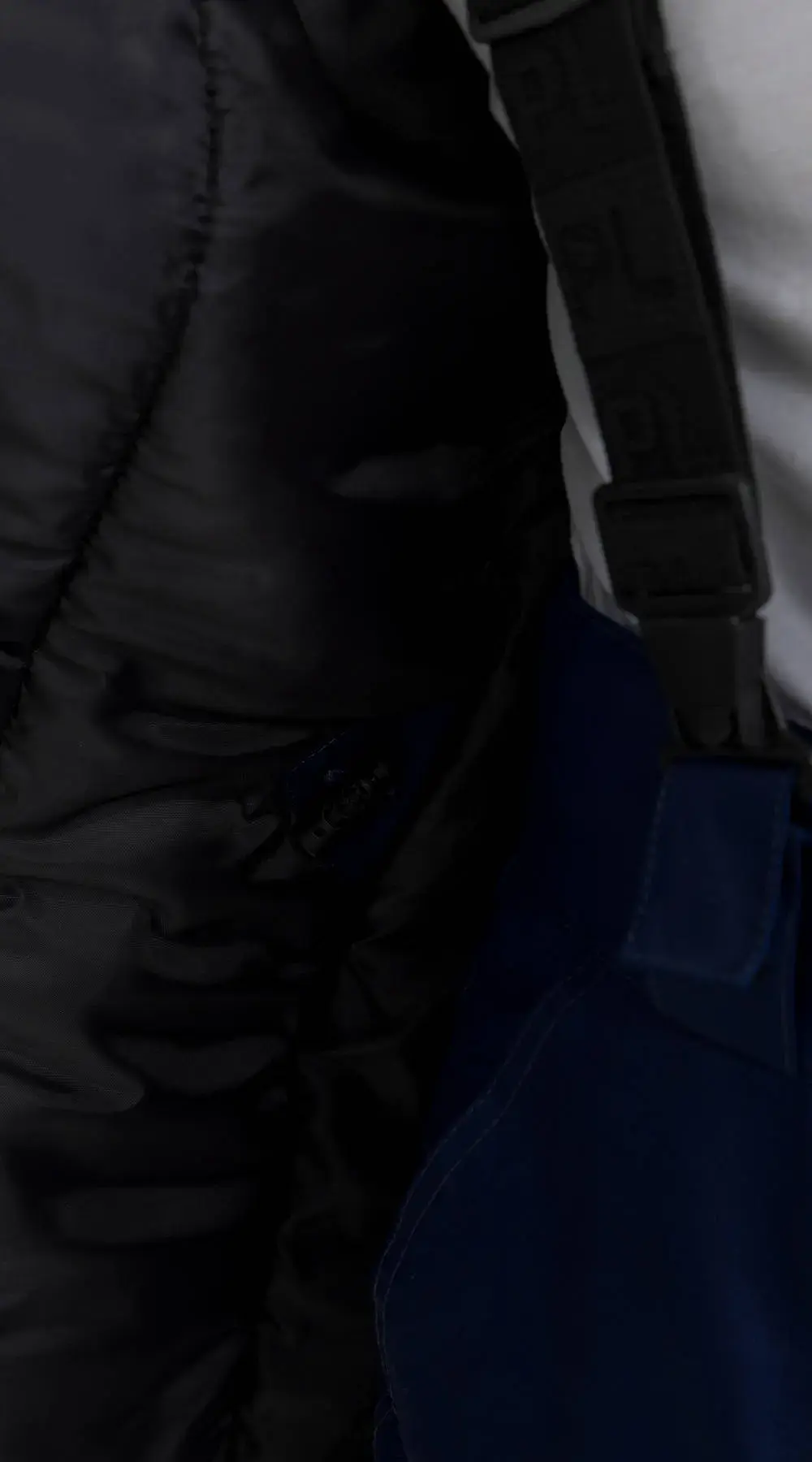 Костюм рабочий мужской утепленный зимний RONTA KS580 с полукомбинезом утепленный т.синий, св.серый