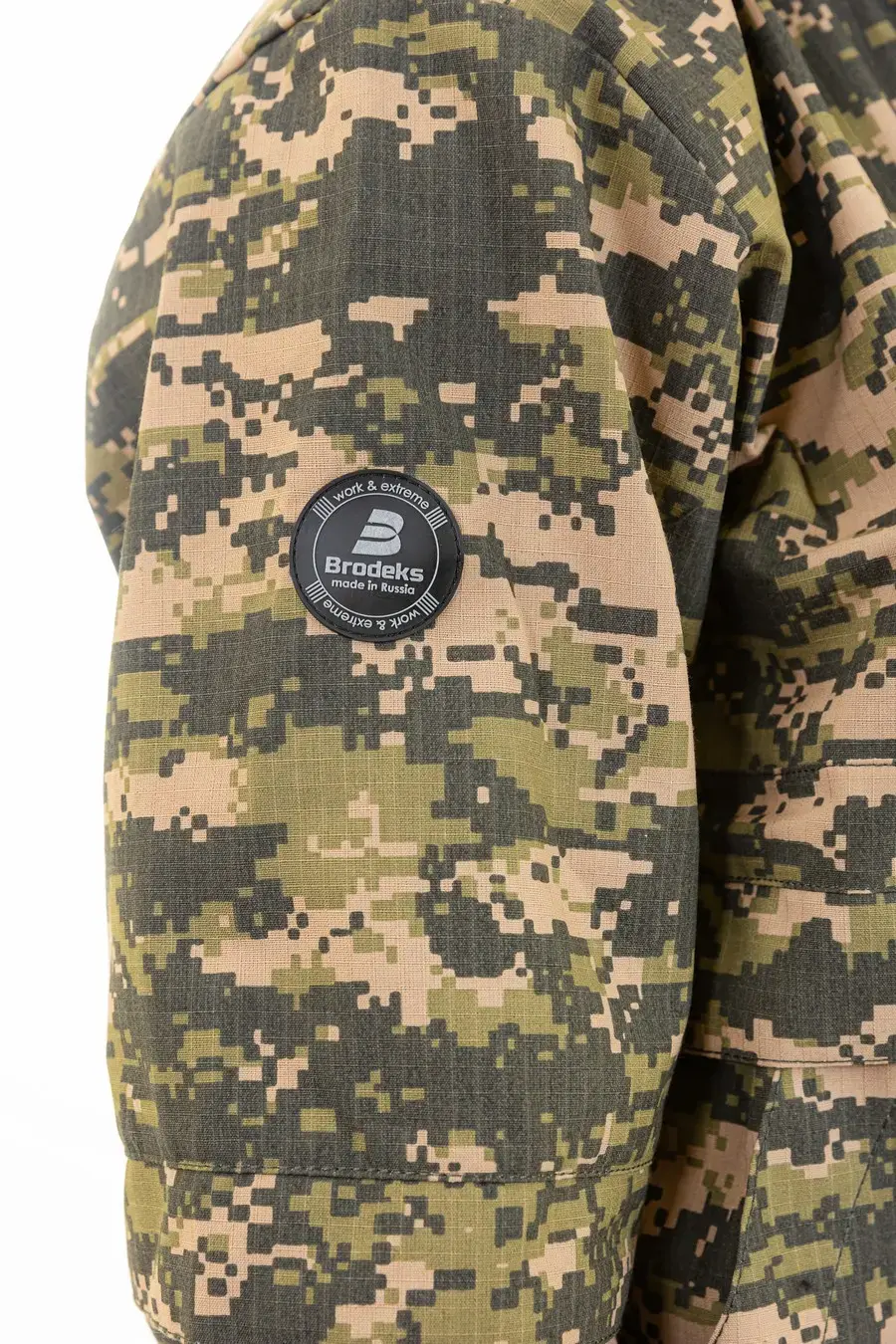 Летний мужской костюм BRODEKS KS 602 антиклещ, камо