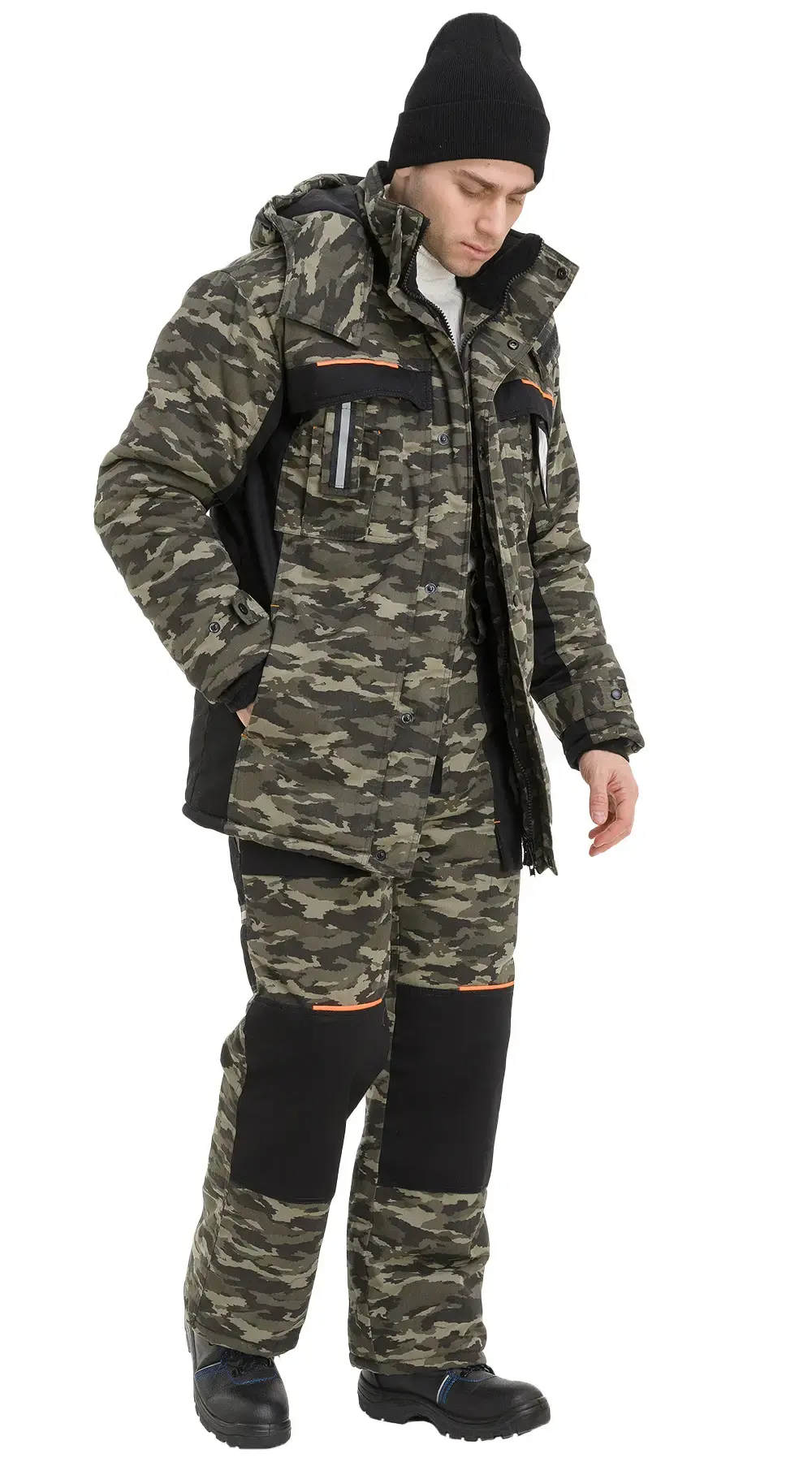 Костюм рабочий мужской утепленный зимний RONTA KS920 камуфляж