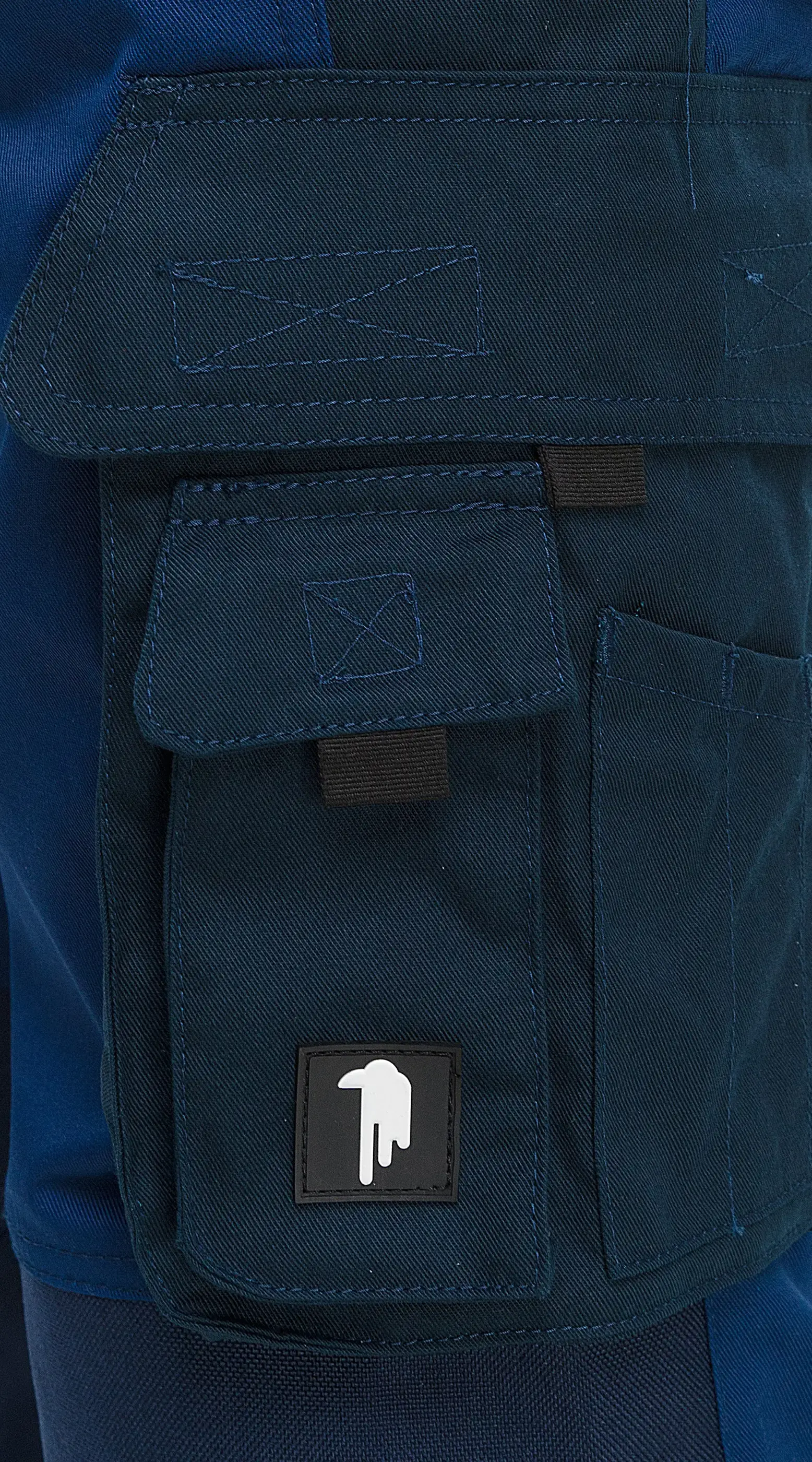 Брюки рабочие мужские летние RONTA BR2020 синие, темно-синие