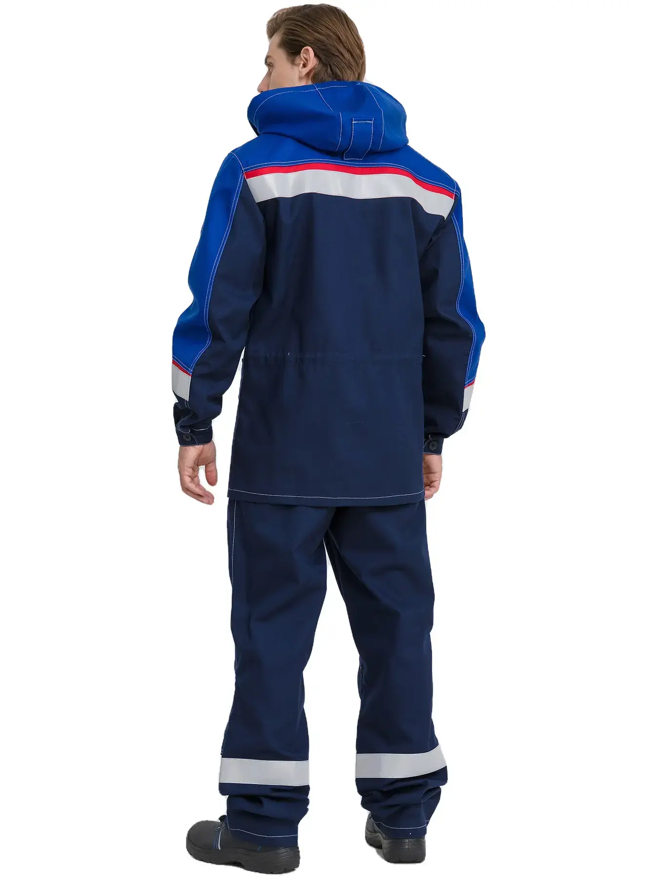 Костюм мужской №139 "МЕГАСТАТ ФР" (т.син/вас)